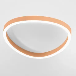 Plafoniere Moderne-Gea Luce plafoniera ecaris per cucina color pesca led 46w cct biemissione