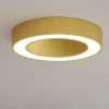 Plafoniere Moderne-Gea Luce plafoniera flor led 30w 3000k colore oro