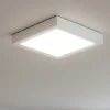 Plafoniere Moderne-Gea Luce plafoniera led 3000k bianco quadrato