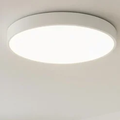 Plafoniere Moderne-Gea Luce plafoniera led 3000k tonda sottile