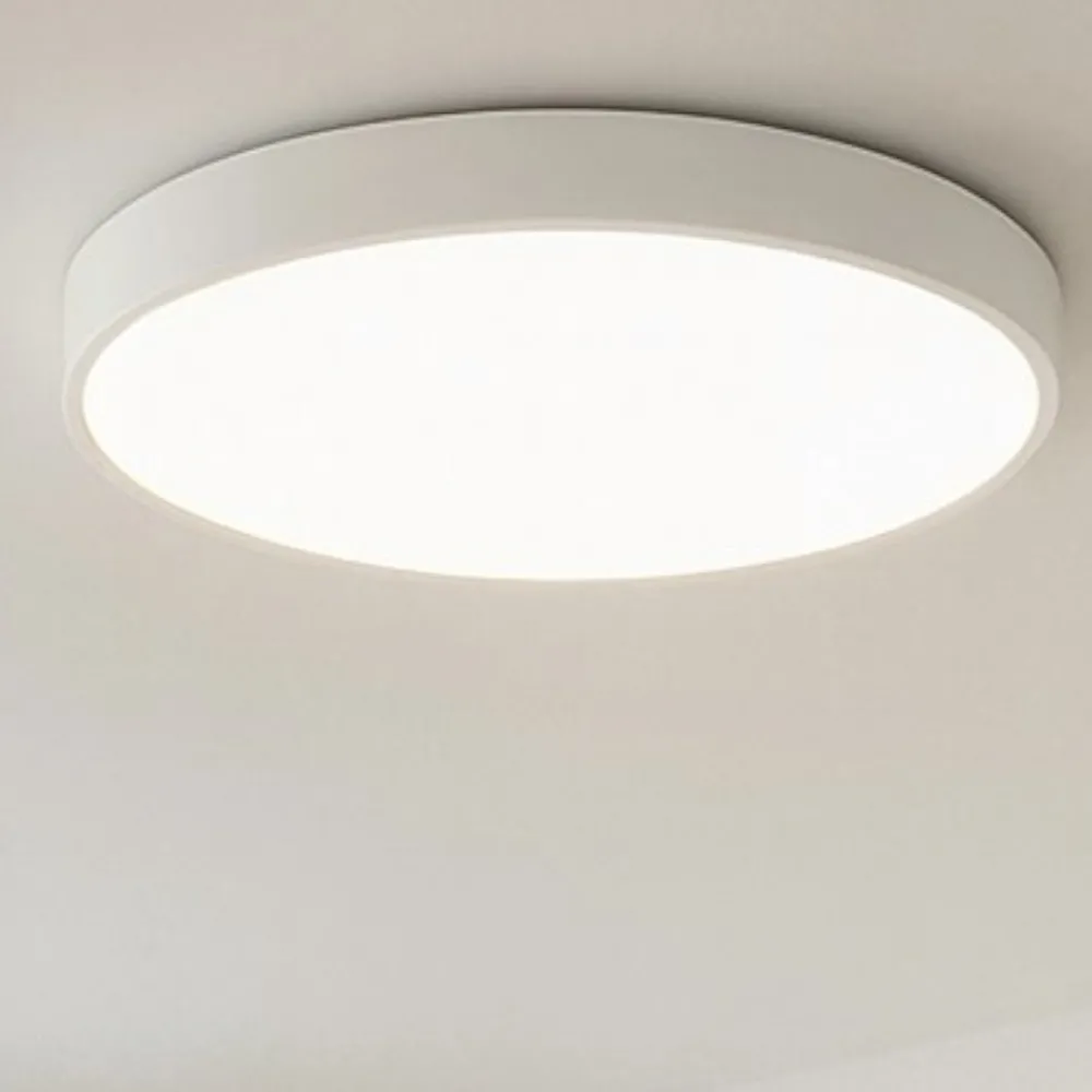 Plafoniere Moderne-Gea Luce plafoniera led 3000k tonda sottile