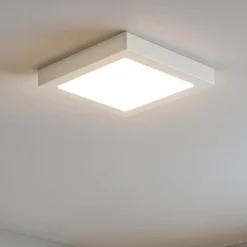 Plafoniere Moderne-Gea Luce plafoniera led 12w 4000k quadrato da soffitto