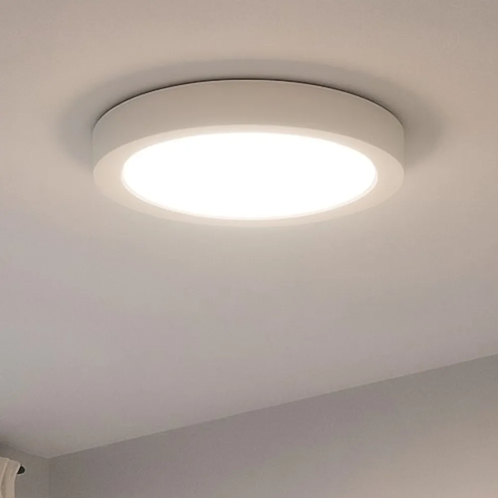 Plafoniere Moderne-Gea Luce plafoniera led 12w 3000k tondo per soffitto