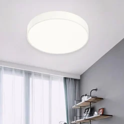 Plafoniere Moderne-Gea Luce plafoniera moderna led 60w 3000k circolare sottile