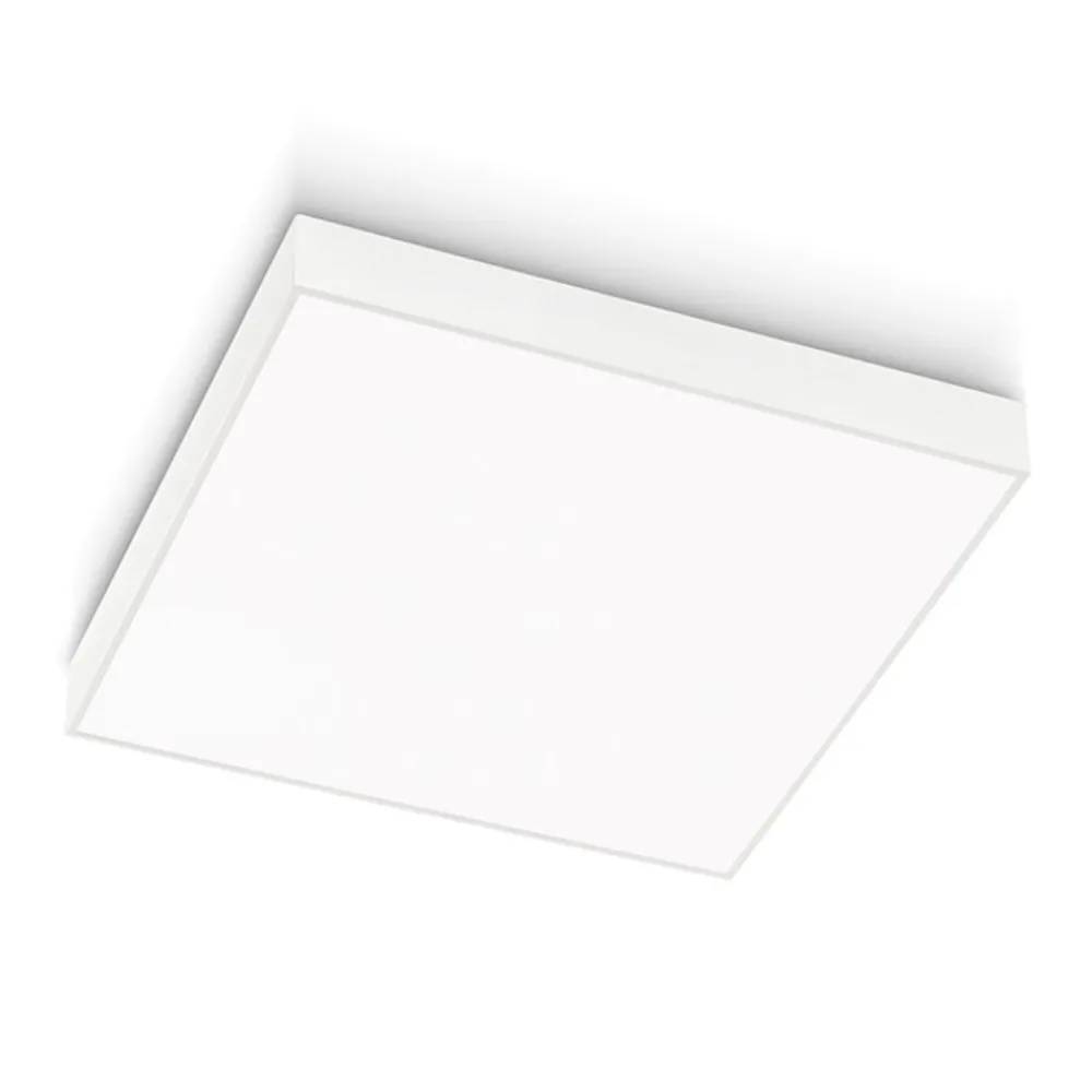 Plafoniere Moderne-Gea Luce plafoniera moderna led 40w 4000k bianca sottile