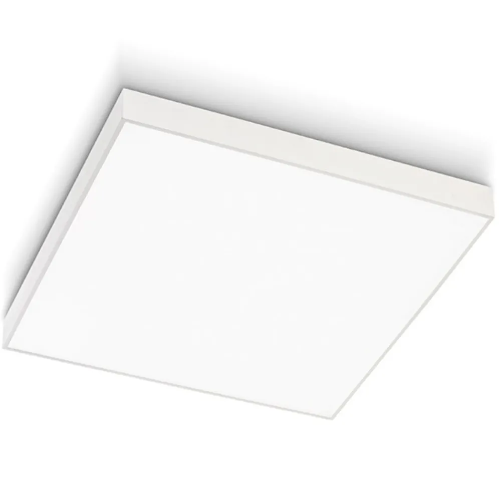 Plafoniere Moderne-Gea Luce plafoniera moderna led 50w 4000k design geometrico