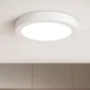 Plafoniere Moderne-Gea Luce plafoniera moderna led 12w 4000k bianco da soffitto