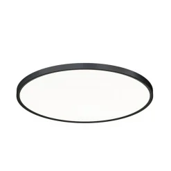 Plafoniere Moderne-Gea Luce plafoniera tonda led 40w da 3000k a 6000k