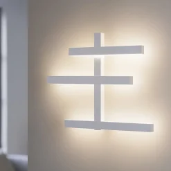 Applique Da Parete-Gea Luce rake applique da parete led 34w 3000k bianco