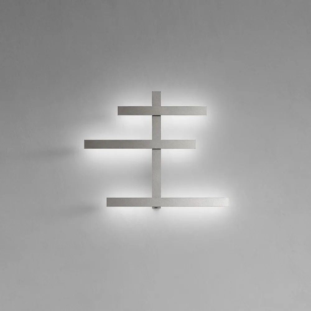 Applique Da Parete-Gea Luce rake applique da parete led 34w 3000k design moderno