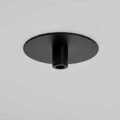 Accessori-Gea Luce rosone da incasso nero accessorio per sospensione