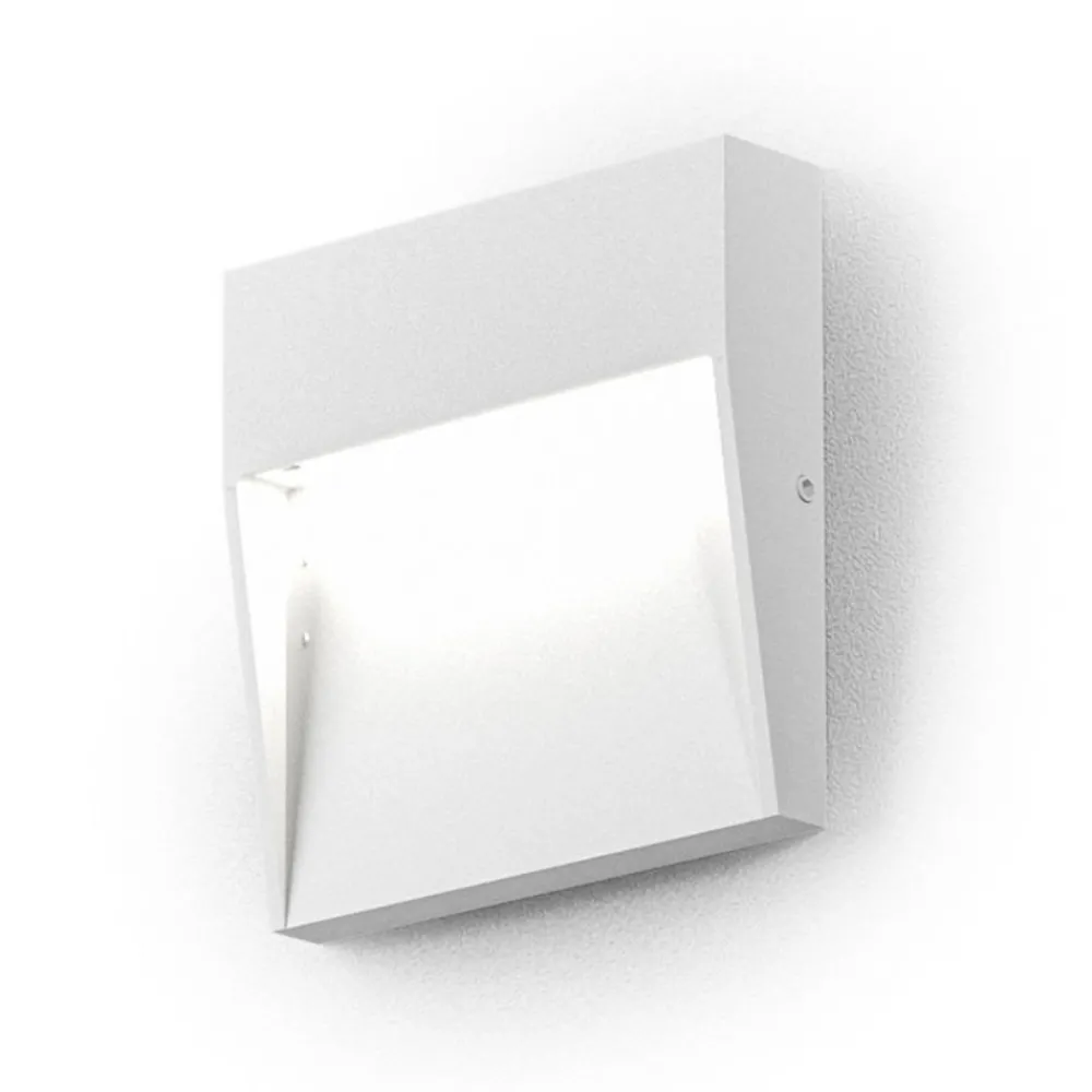 Segnapasso Led-Gea Luce segnapasso per esterno led 3000k ip65 bianco