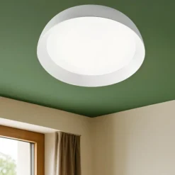Plafoniere Moderne-Gea Luce sheila plafoniera led 50w 3000k per soggiorno