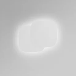 Applique Da Parete-Gea Luce step applique da parete led 40w 3000k bianco moderno