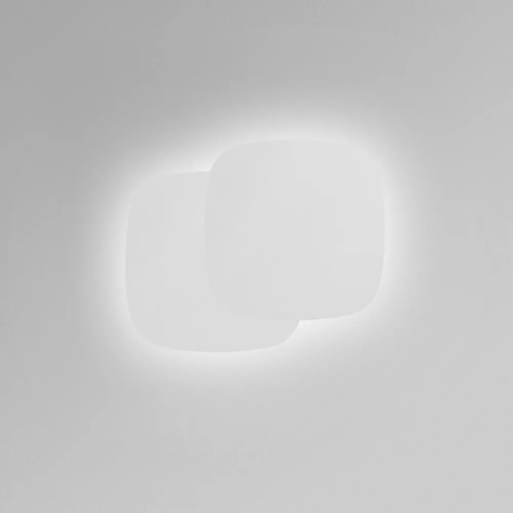 Applique Da Parete-Gea Luce step applique da parete led 40w 3000k bianco moderno