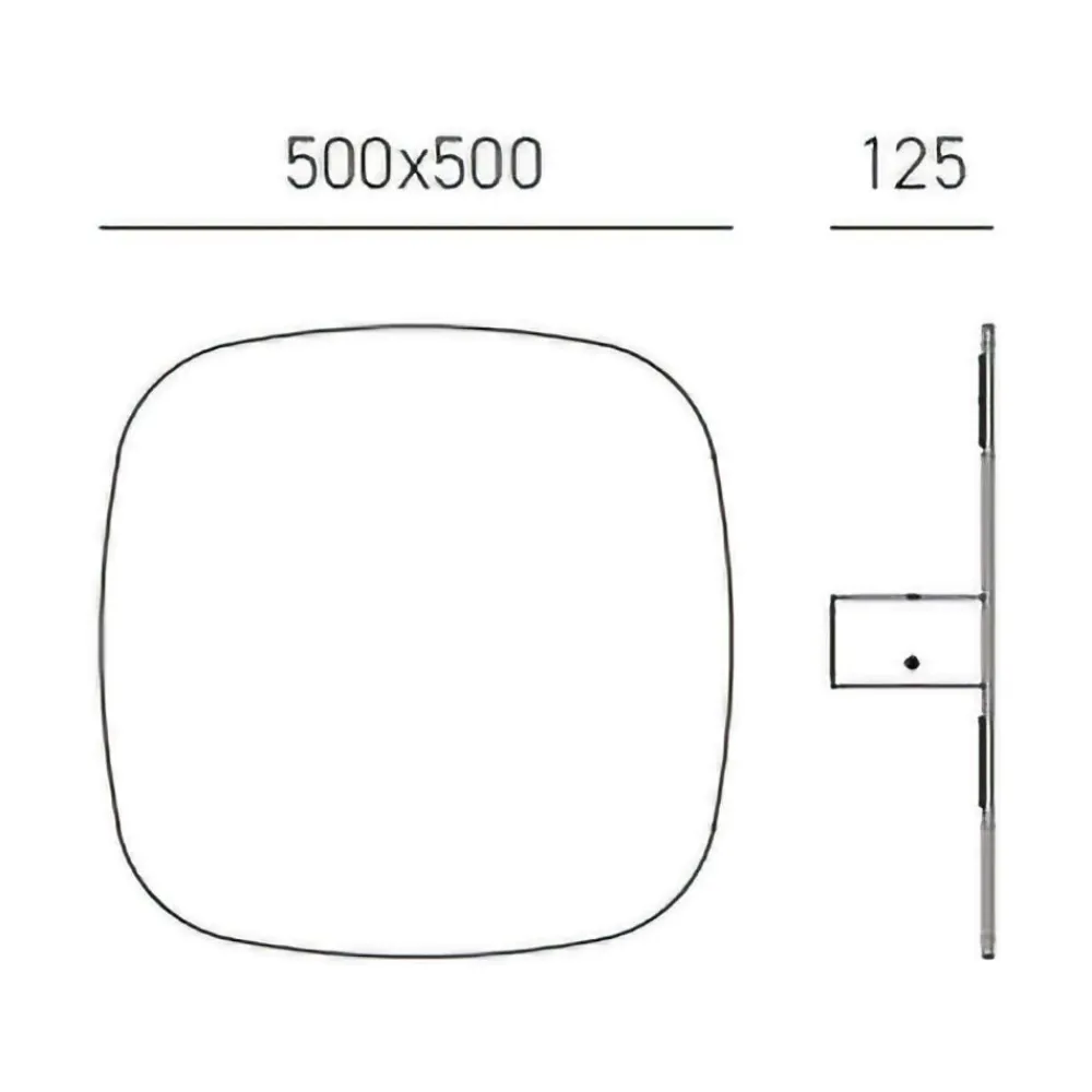 Applique Da Parete-Gea Luce step applique moderna led 60w 3000k design minimal