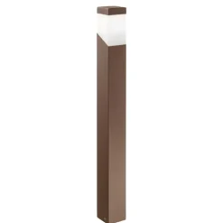 Lampioni Da Giardino-Gea Luce sury lampione da giardino design moderno marrone