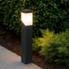Lampioni Da Giardino-Gea Luce sury lampione da giardino antracite moderno
