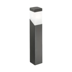 Lampioni Da Giardino-Gea Luce sury lampione da giardino antracite moderno
