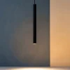 Lampade A Sospensione-Gea Luce thalassia lampada a sospensione led 7w 3000k da comodino nera
