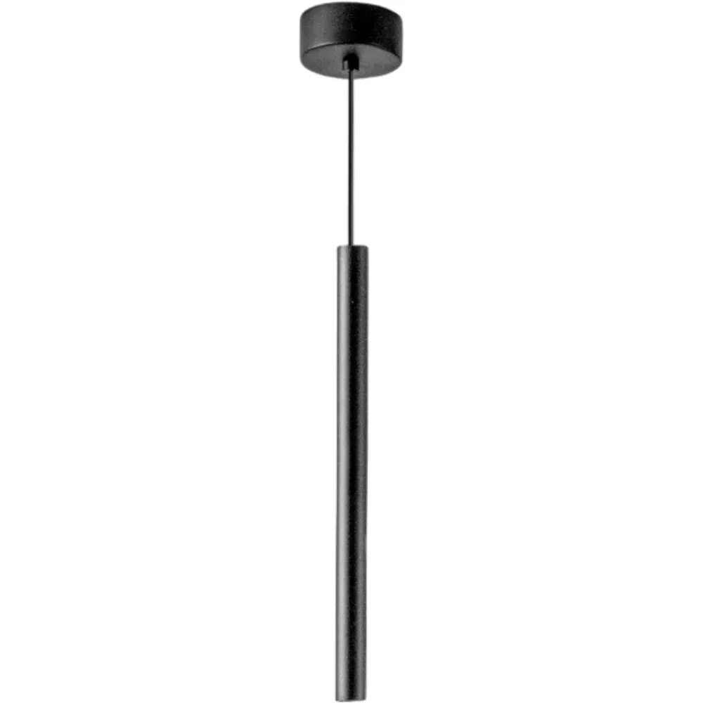 Lampade A Sospensione-Gea Luce thalassia lampada a sospensione led 7w 3000k da comodino nera