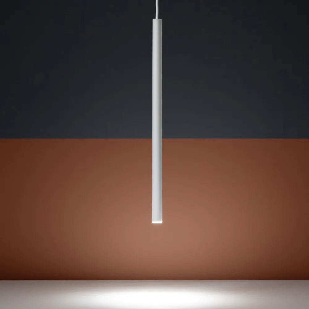 Lampade A Sospensione-Gea Luce thalassia lampada a sospensione led 7w 3000k per comodino bianca