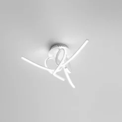 Plafoniere Moderne-Gea Luce tosca plafoniera moderna led 45w 4000k per soggiorno