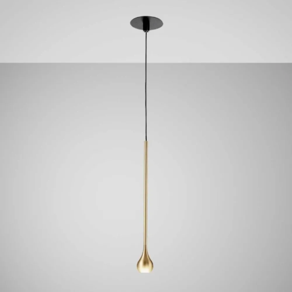 Lampade A Sospensione-Gea Luce ursula lampada a sospensione led 5w 3000k colore oro
