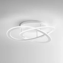 Plafoniere Moderne-Gea Luce yara plafoniera moderna led 30w 4000k design minimal