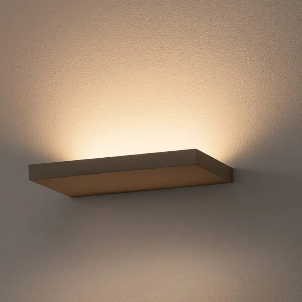 Applique Da Parete-Gea Luce yoana applique da parete moderna led 25w 3000k