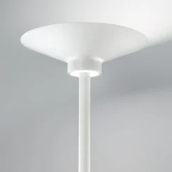 Lampade Da Terra-Gea Luce ypsilon lampada da terra bianca led 3000k moderna