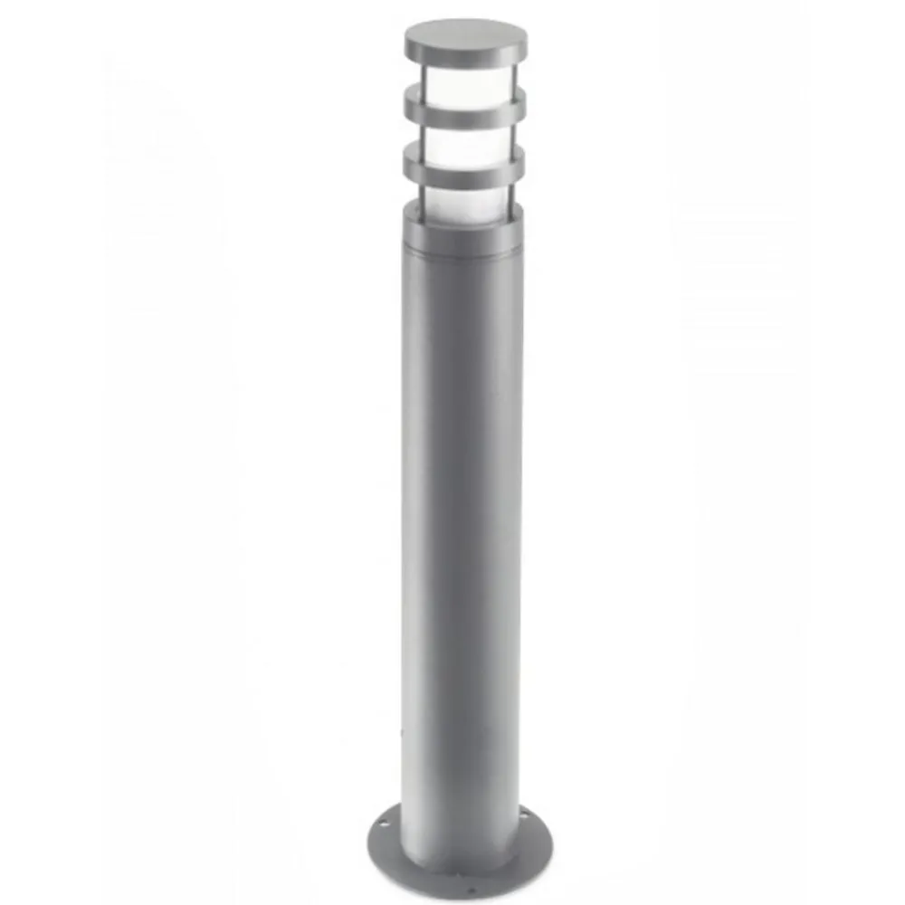 Lampioni Da Giardino-Gea Luce zeis lampione moderno grigio da giardino