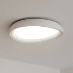 Plafoniere Moderne-Ideal Lux Gemini pl d042 plafoniera a led 23w 3000k bianca per soggiorno