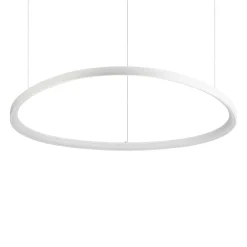 Lampadari Moderni-Ideal Lux Gemini sp d105 bianco lampadario led 80w 3000k