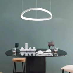 Lampadari Moderni-Ideal Lux Gemini sp d061 bianco lampadario moderno led 48w 3000k