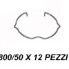 Faretti Da Incasso-IsyLuce Ghiere per faretti blocca lampadina 12pz metallo