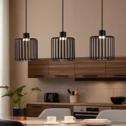 Lampadari Cucina-Eglo Ginestrone z lampadario da cucina 3 luci led rgb da 2700k a 6500k