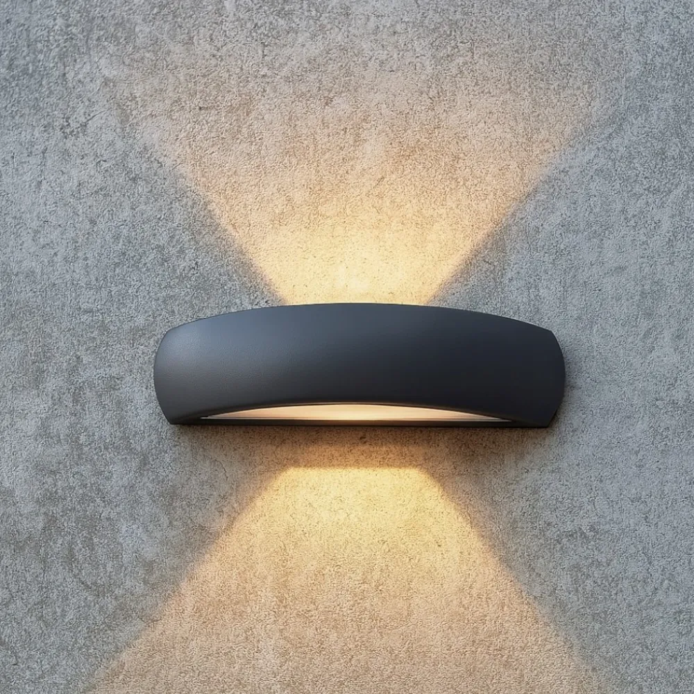 Applique Da Esterno-Ideal Lux Giove ap1 applique per esterno ip54 antracite