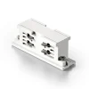 Illuminazione A Binario-Gea Luce Giunto lineare bianco per connessione elettrica meccanica binario trifase