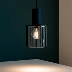 Lampade A Sospensione-Eglo Gorosiba lampada a sospensione per isola cucina moderna