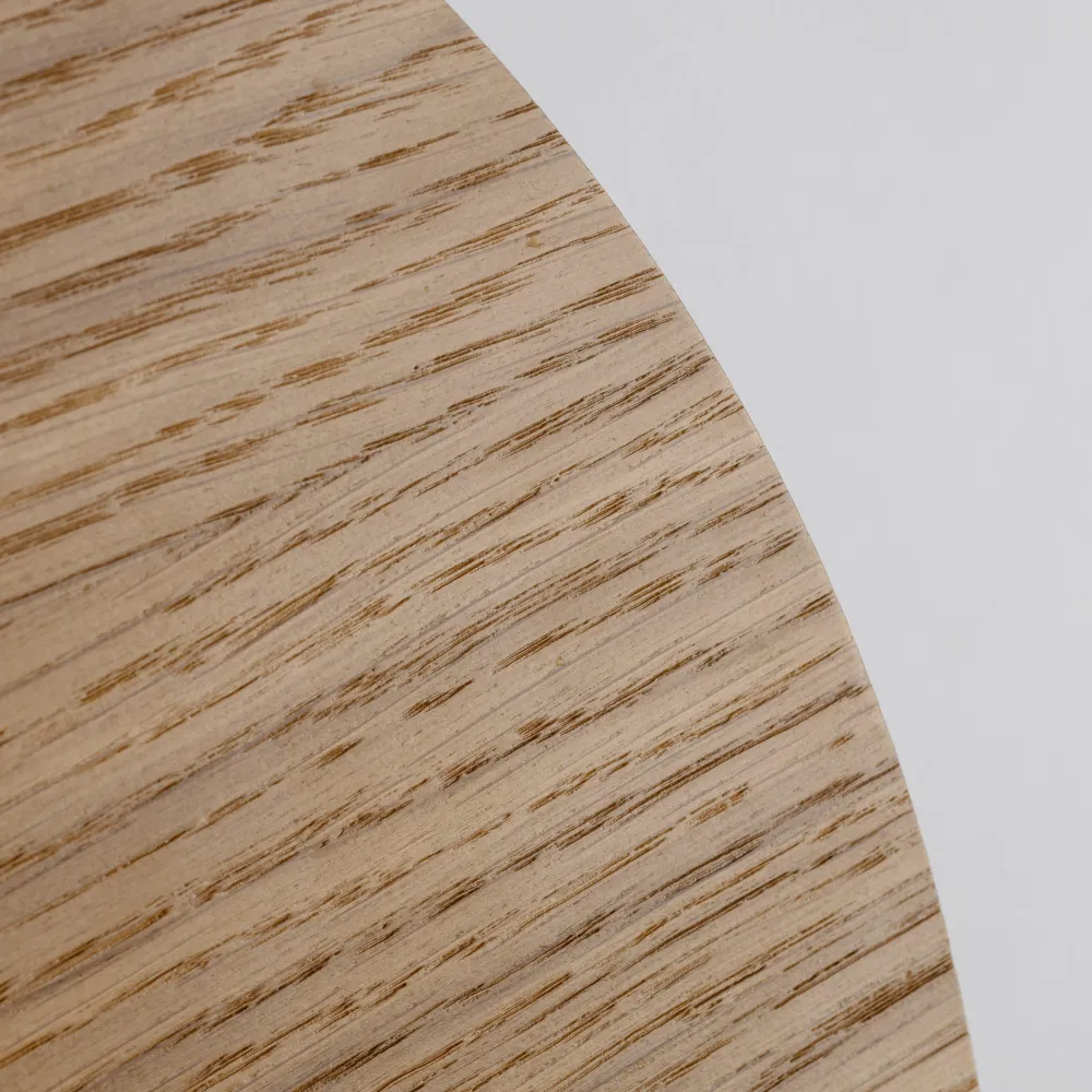 Applique Da Parete-Selezionato da Mazzolaluce Grande applique di legno rotondo cerchio 60cm moderno