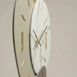 Orologi Da Parete Moderni-Selezionato da Mazzolaluce Grande orologio da parete 80cm resina laminato design moderno