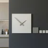 Orologi Da Parete Moderni-Selezionato da Mazzolaluce Grande orologio da parete moderno legno colore bianco