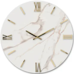 Orologi Da Parete Moderni-Selezionato da Mazzolaluce Grande orologio da parete rotondo design particolare numeri oro