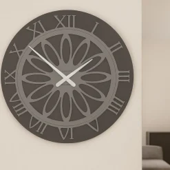 Orologi Da Parete Moderni-Selezionato da Mazzolaluce Grande orologio nero da parete 60 moderno