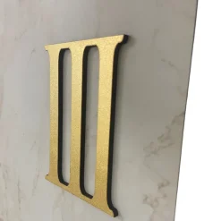 Orologi Da Parete Moderni-Selezionato da Mazzolaluce Grande orologio 100x110 da parete specchio bronzo marmo laminato