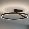 Plafoniere Moderne-Vivida International Grande plafoniera bronzo vivida meridiana led 44w 3000k 4000k
