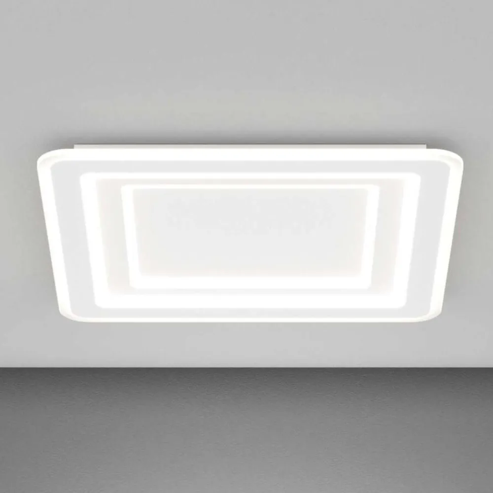 Plafoniere Moderne-Top Light Grande plafoniera da soffitto moderna design quadrato led cct cct