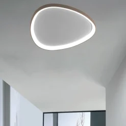 Plafoniere Moderne-Vivida International Grande plafoniera vivida lifering sabbia led 60w 3000k 4000k