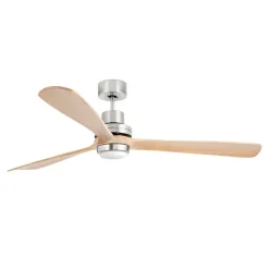 Ventilatori Da Soffitto-Selezionato da Mazzolaluce Grande ventilatore da soffitto pale legno con luce telecomando